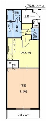 【間取り】 | ラパス高倉台Ⅱ番館