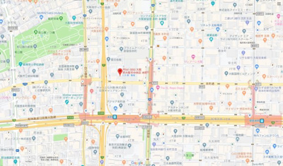 【地図】 | ジャスパ御堂筋本町