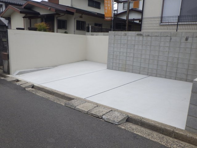 安佐南区長楽寺３丁目の駐車場