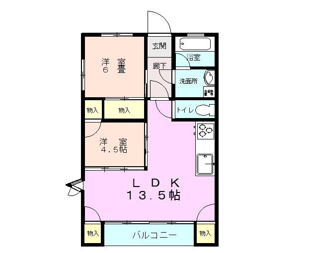 【間取り】 | ツインビレッジA