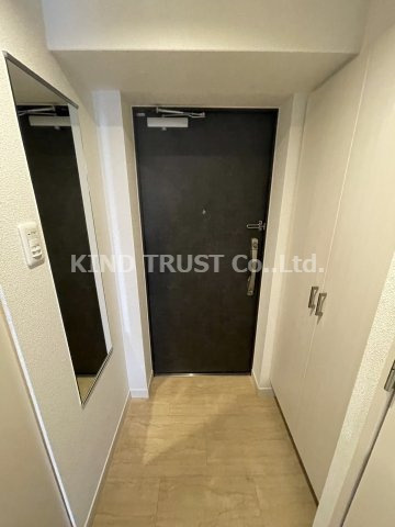 クレビオス梅田北の玄関|ゆったりとした玄関です