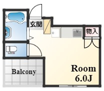 パストラルの間取り