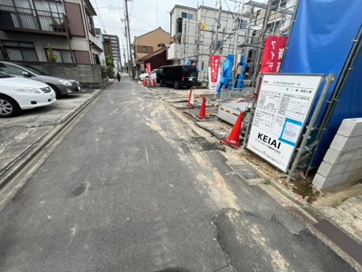 【前面道路含む現地写真】 | 瑞穂区直来町1期 全4棟 2号棟＜仲介手数料無料＞高田小・瑞穂ヶ丘中　新築一戸建て | 6/1撮影
住宅ローンアドバイザーの村田です。住宅ローン審査が通らなかった方、あきらめる前にご相談ください。