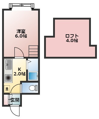 【間取り】 | アップルハウス北34条Ⅱ | 間取りです