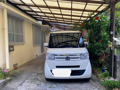 【駐車場】 | 久場川戸建てカーポート