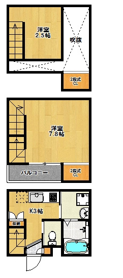 【間取り】 | Dream Stage井尻 Ⅲ（ドリームステージ）