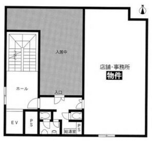 【間取り】 | 中村区名駅４丁目貸店舗・事務所N