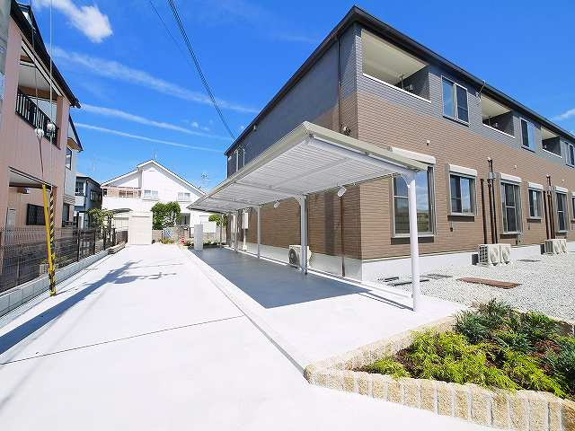 ルミエール（奈良市）のその他共用部分|ゆったりとした駐輪スペース