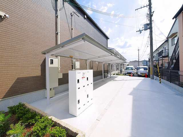 ルミエール（奈良市）のその他共用部分|ゆったりとした駐輪スペース
