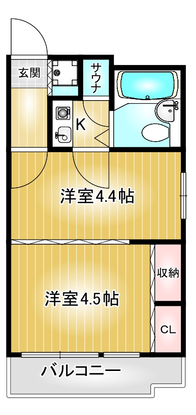 エスト葵南|名古屋市の賃貸ならMy賃貸の間取り|エスト葵南