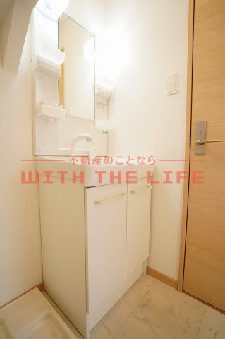 ベルカーサ花畑【キャッシュバック対象物件】の独立洗面台