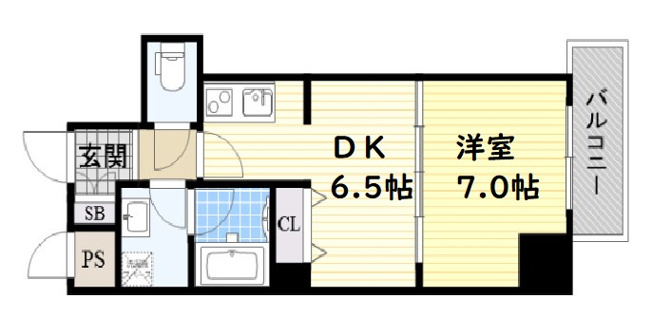【間取り】 | BGC難波タワー