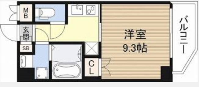 【間取り】 | クレアート難波南イービス