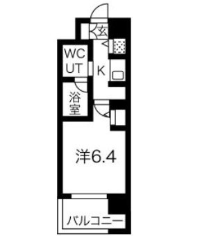 【間取り】 | ファーストフィオーレ難波ウエスト