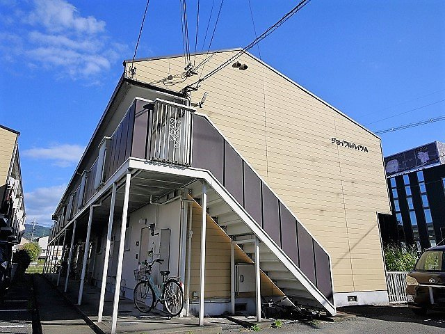 ジョイフルハイツ　Ａ棟の外観|キレイな外観です。