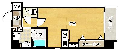 【間取り】 | 西天満レガーロ