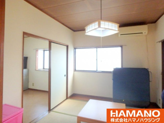 【居間・リビング】 | コーポ玉戸西原2号館 | 和室があれば、来客や子供用のスペースとして活躍します