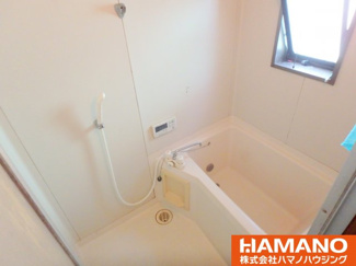 【浴室】 | コーポ玉戸西原2号館 | コンパクトで使いやすいお風呂です