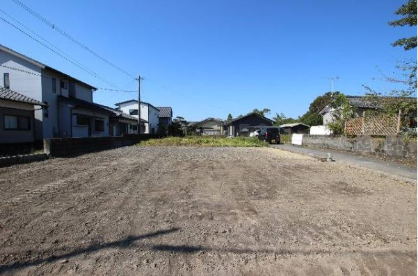 都城市甲斐元町の売地の外観