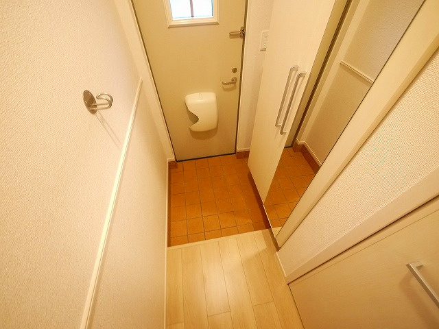 グレイス木津川　Ⅰの玄関