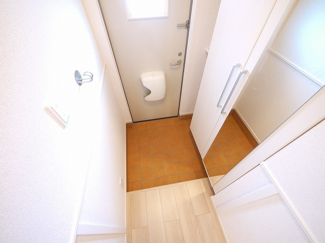 グレイス木津川　Ⅱの玄関