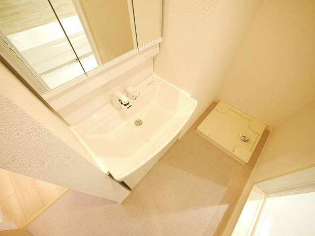 グレイス木津川　Ⅱの洗面所