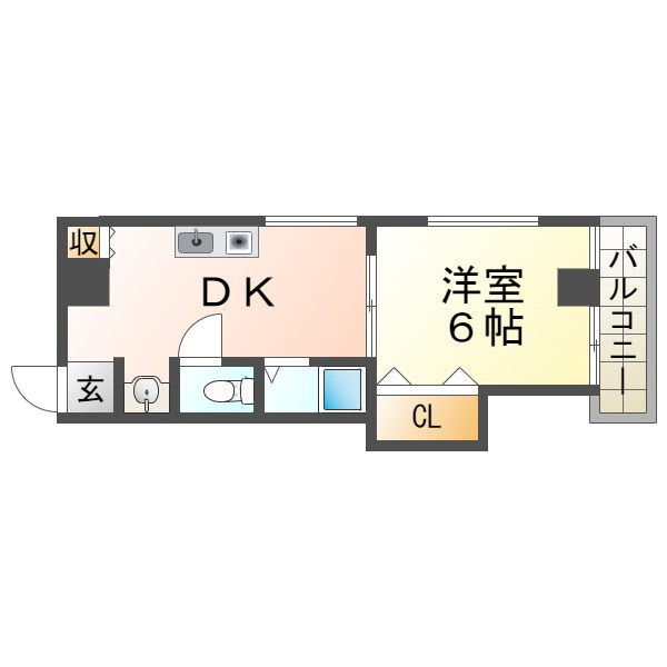 サンパレス２１垂水の間取り