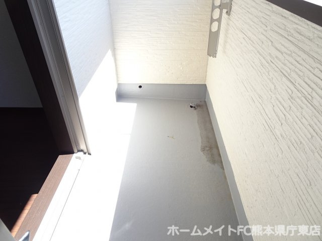 島崎３丁目貸家　A棟のバルコニー