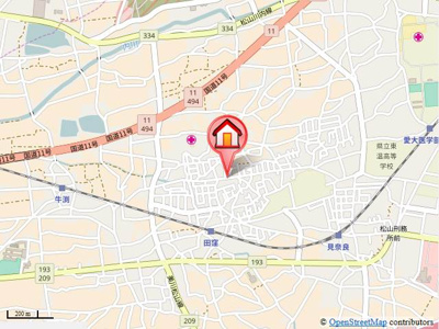 【地図】 | アヴァンティ浜田A・B・C