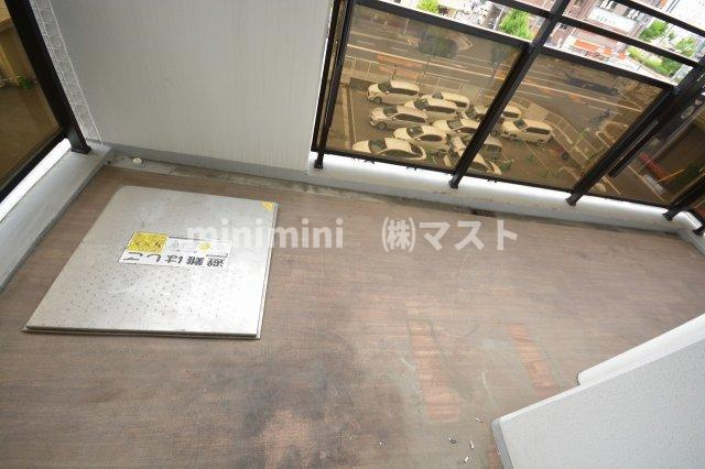 ブランズ北堀江プレイスのバルコニー