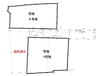 【土地図】 | 城町　分譲地