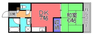 【間取り】 | メゾンエイコー能登川II
