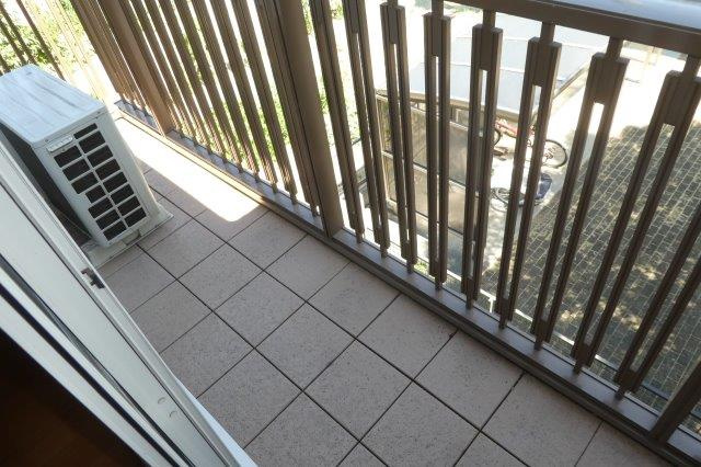 グランディールBのバルコニー