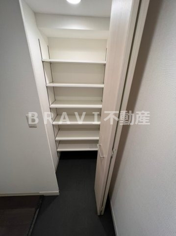 プレサンス堺筋本町駅前　BRAVI不動産の収納|【プレサンス堺筋本町駅前】シューズボックス