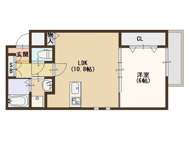 【間取り】 | グランパシフィックプラムスクエア