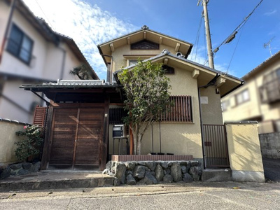 【外観】 | 修学院高部町　中古戸建　土地２９坪★生活が便利な立地です