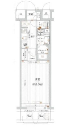 【間取り】 | エグゼ心斎橋EAST