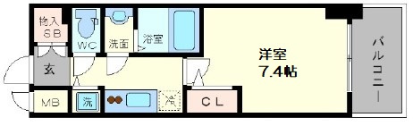 【間取り】 | エスリード松屋町SOUTH