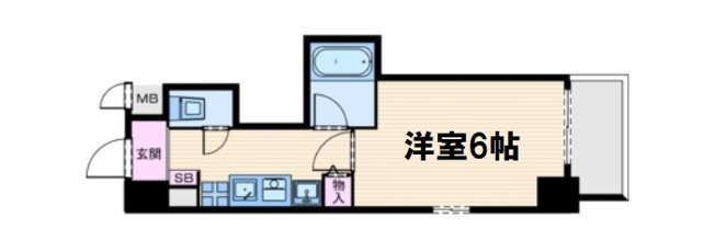 【間取り】 | エステムコート大阪城南II