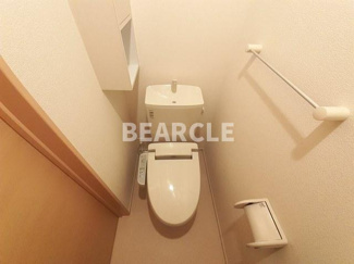 【トイレ】 | Maison　deNAGOMI | 清潔感のあるトイレです