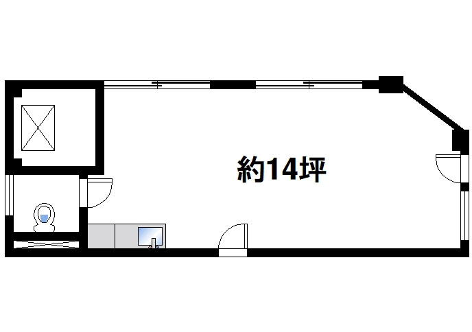 スギタビルの間取り