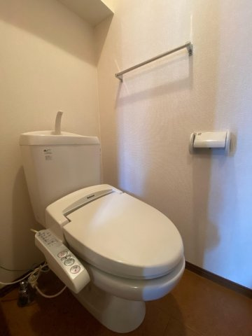 熊本市南区薄場１丁目のアパートのトイレ