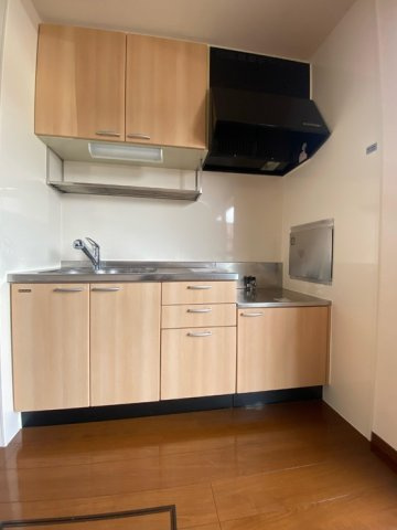 熊本市南区薄場１丁目のアパートのキッチン