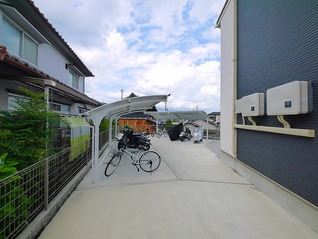 エスポワール（中山町）のその他共用部分|駐輪スペースあります