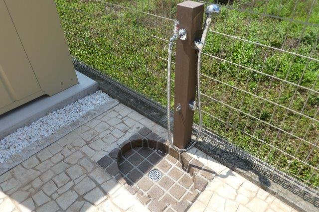 セントラルハイツ総社のその他共用部分|ペット足洗い場