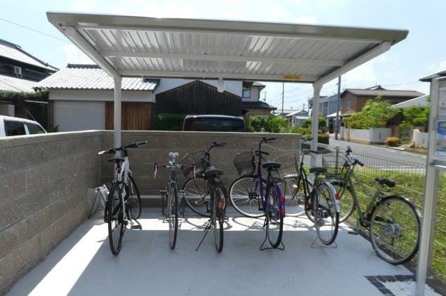 セントラルハイツ総社のその他共用部分|駐輪場