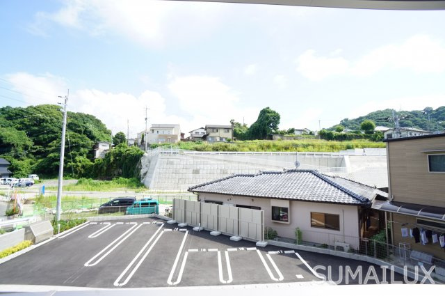 熊本市西区横手１丁目のアパートの展望