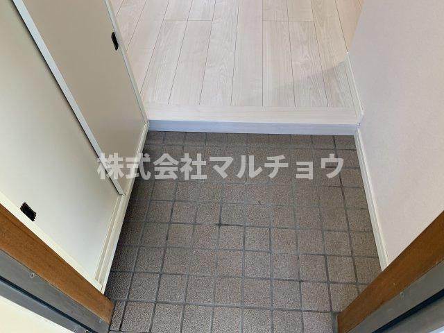 ハイツレジェンドの玄関|きれいな玄関です