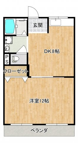 ハイツレジェンドの間取り