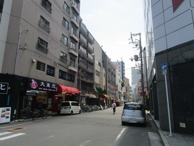 大阪市浪速区日本橋４丁目のビルの周辺